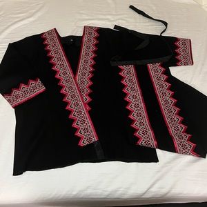 Hmong shirt/sev worn once!